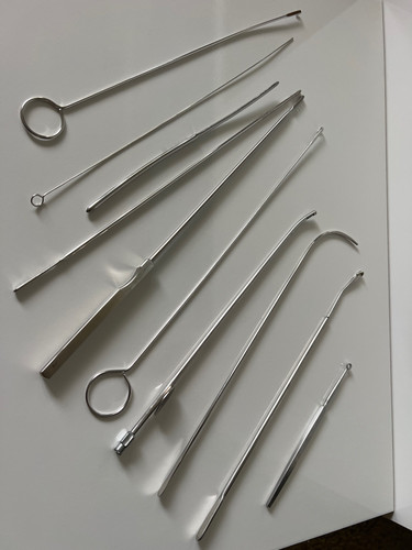 Lot surgical ent probes - 10,
