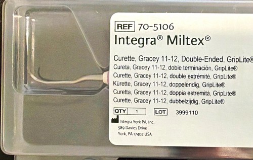 Integra miltex gracey 12 - miltex,
